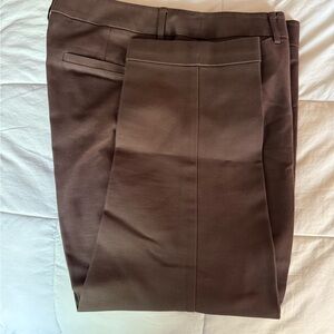 Chico's Dark Brown Straight Leg Pants